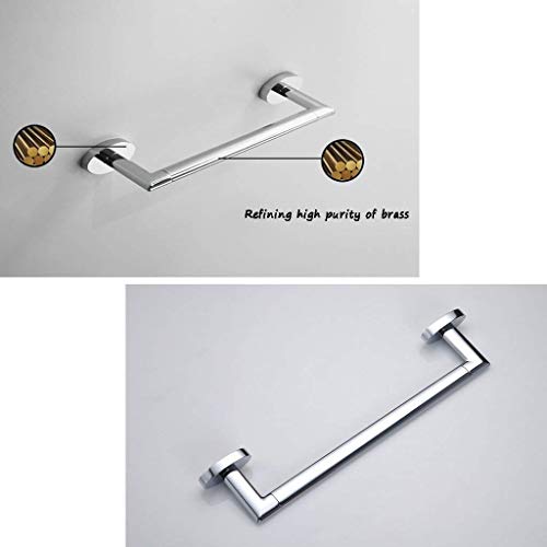 RSOCHS Towel Rack Holder with Storage Shelf - Metal Organizer for Bath Hand Towels, Washcloths, Bathroom