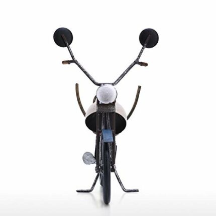 ZYZMH Retro Motorcycle Wine Rack Tabletop Art Decoration Creative Wine Rack Sturdy IronHandmade Craft Storage Rack Home Decor