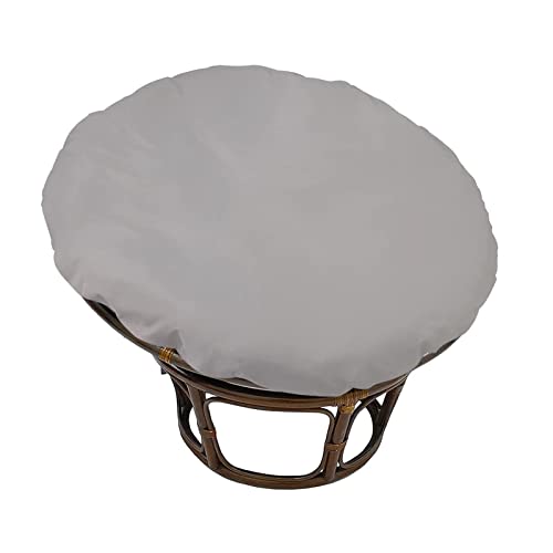 Papasan Chair Cushion Covers Only, Outdoor Indoor Cushion Waterproof Slipcover for Papasan Chair Cushion, Removable Zippered Papasan Cushion Cove