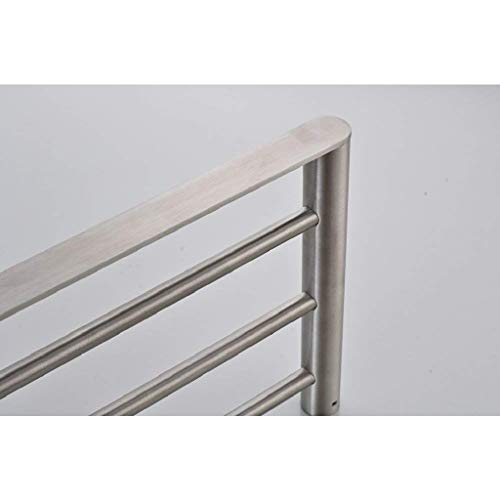 N/A Stainless Steel Towel Rack- Towel Bar, Towel Holder with Rod Wall Mount Bathroom Shelf Rack Contemporary Style