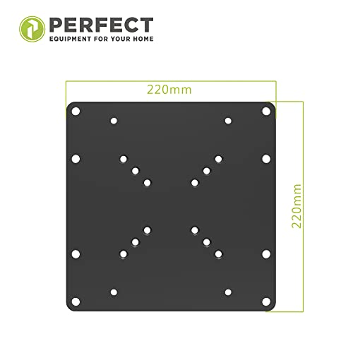Perfect Universal VESA Adaptor VESA 50 x 50 to 200 x 200 1 Piece Black