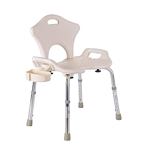 taimowei Lightweight Bathroom Stools, Height Adjustable Shower Chair Applicable to the Elderly, Pregnant Women, the Disabled,Household Goods