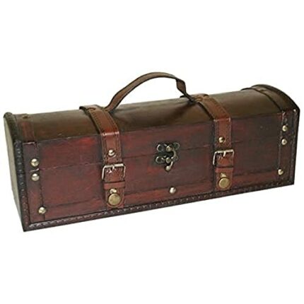 Something Different Wholesale TB_14411 Chest, Solid, Mahogany Brown, 12x35x12 cm