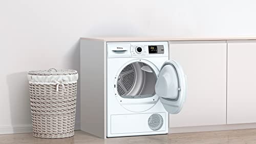 Balay 3SB286B Tumble Dryer with Heat Pump, 8 kg, A+, 600 W, White