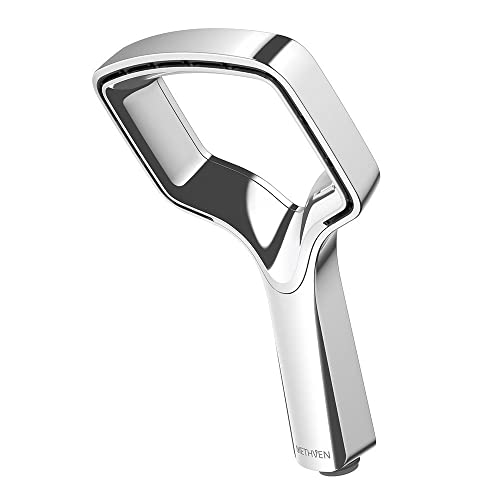 Methven Aurajet RUA Water-Saving Energy-Saving Shower Head in Chrome Designed for High Pressure - RUHSCPUK
