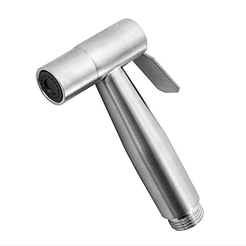 Handheld Bidet Sprayer Head Stainless Steel Bathroom Bidet Spray Toilet Faucet Sprayer for Shower Bathroom Douche Shattaf Hygiene Toilet Cloth Di