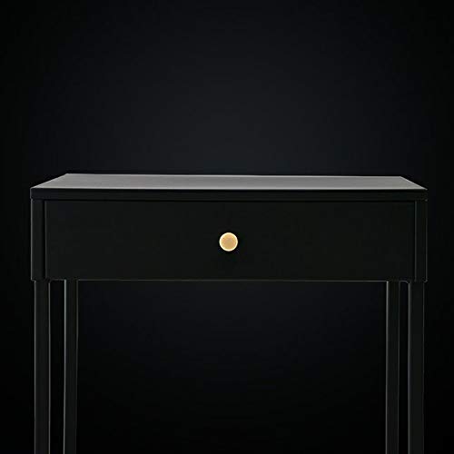 JYDQM Metal Bedside Table Bedroom Dining Table Furniture, Bedroom Furniture White Square Steel Bedside Table