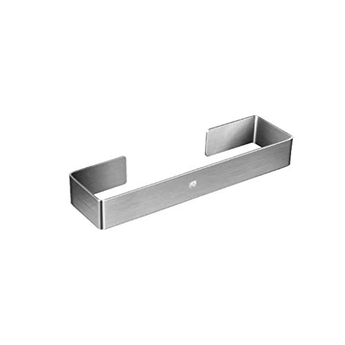 N/A Stainless Steel Towel Rail, Silver, Punch-free, Size 25x7.5x4 Cm, Design - Towel Rail