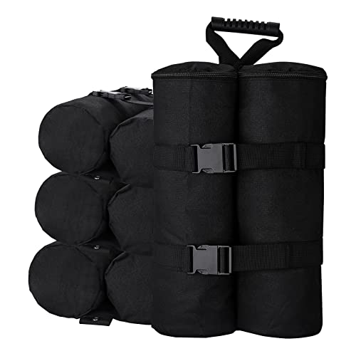 Gazebo Weights Bags 4Pcs,maxant Gazebo Weight 1680D Heavy Duty Sand Bags with Buckle Industrial Grade Heavy Duty Double-Stitched Sandbags for Pop