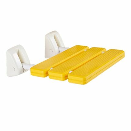 Bath Stools,Shower Stool Bathroom Non-Slip Bath Chair Wall-Mounted Folding Stool Elderly/Pregnant Women/Disabled Change Shoes Stool Bathing Safe
