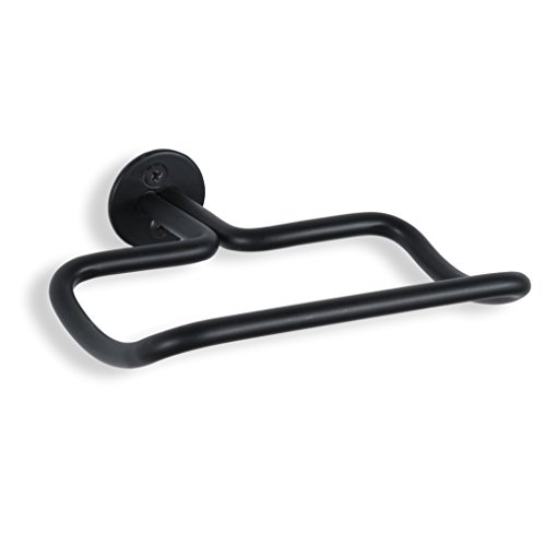 Rustic State Wall Mount Custom Hook Design Iron Wine Bottle Holder Rack Shelf Display for All Adult Beverages Liquor - Home, Kitchen, Dining Room