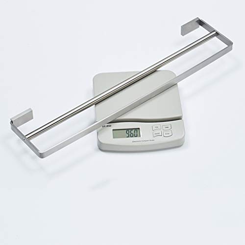 RSOCHS Bathroom Towel Bar Easy Install with Self-Adhesive, Drilling on Walls, Premium Stainless Steel