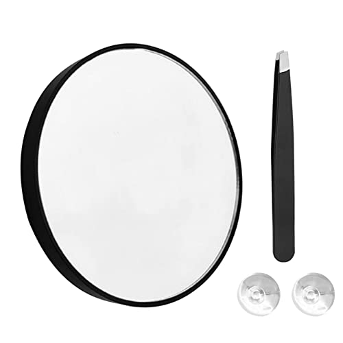 Magnifying Mirror, Compact Mirror Makeup Mirror with 20X, Travel Mirror Magnifying Suitable for Applying Eyeliner, Mascara, Grooming Brows, Makeu