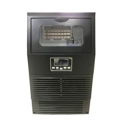 XIAOJUN 40KG/24H Ice Maker Commercial Ice Machine Household Ice Machine Tea Milk Shop Automatic Water Inlet (Color : A, Size : 345 * 339 * 602mm)