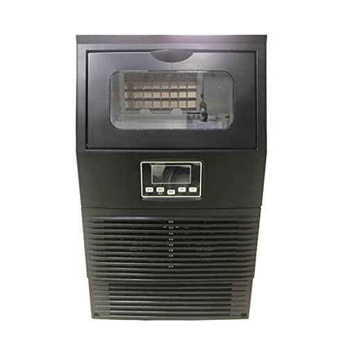 XIAOJUN 40KG/24H Ice Maker Commercial Ice Machine Household Ice Machine Tea Milk Shop Automatic Water Inlet (Color : A, Size : 345 * 339 * 602mm)