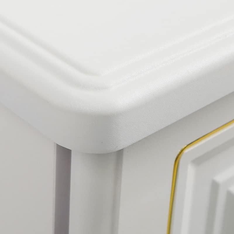 JJZXD Table Chevet bois Chargeur USB, armoire Rangement Intelligente Multifonction Pour Chambre Coucher