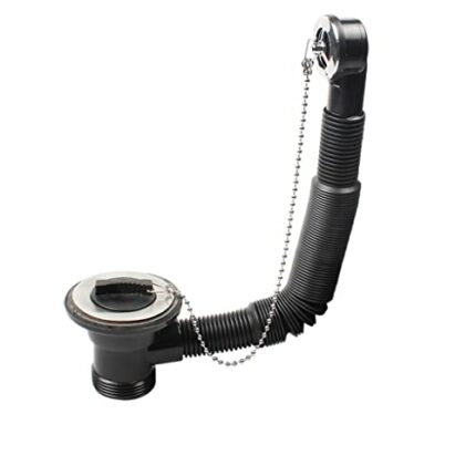 DLOETT Drain Toilet Downcomer Overflow Basin Full Water Washbasin Downcomer Sink Strainer