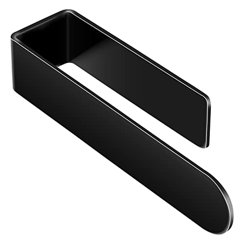 Self Adhesive Hand Towel Holder Rail - SUS-304 Stainless Steel Open Hand Towel Ring to Mount on Walls or Cabinets in Bathroom, Kitchen and Living