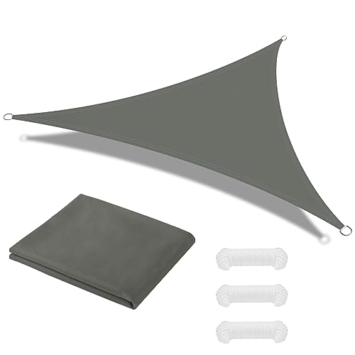 OFFCUP Sun Shade Sail, 2m x 3m Rectangle Awning Canopy, 160gsm Waterproof Shade Sail Garden Sun Sail Patio Canopy 95% UV Block with Free Rope, fo