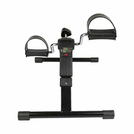 NXYJD Folding Mini Stepper Portable Bike Pedal LCD Indoor Home Exerciser Bike Fitness Equipmrnt Leg Arm Lose Weight Exercise Machine