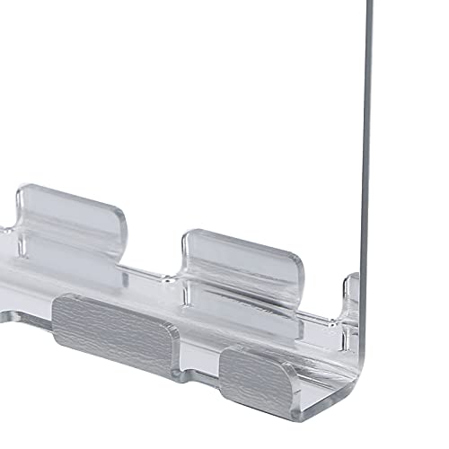 Pissente Fogless Shower Mirror Anti‑Fog Shower Mirror,Square Shower Mirror,Bathroom Shaving Mirror Bathroom Mirror Shower Mirrors