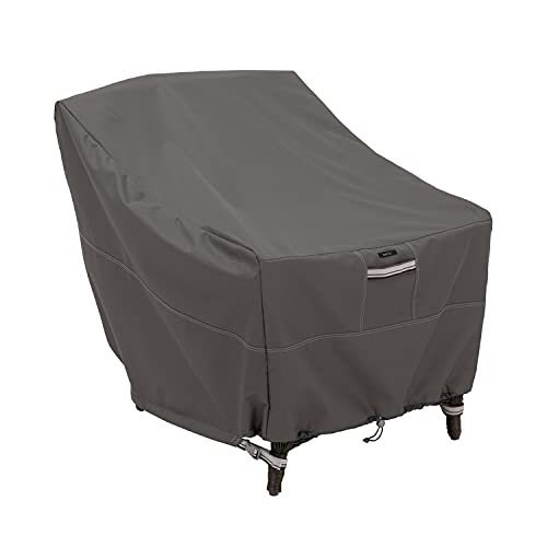 Classic Accessories Ravenna Garden Adirondack Chair Cover, Dark Taupe/Mushroom/Espresso (80cm)