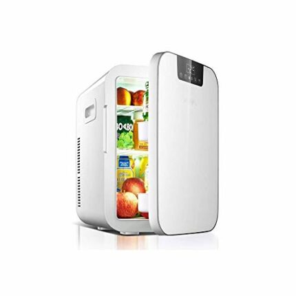 SDFGH Portable Compact Personal Fridge Cools & Heats Great for Bedroom Office Car Dorm Portable Makeup Skincare Fridge