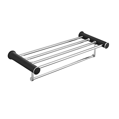 HIGOH Towel Racks,Bathroom Towel Rack Wall Mounted Towel Holder,Towel Bar,Bathroom Hanger,Stainless Steel Bathroom Accessories Rack