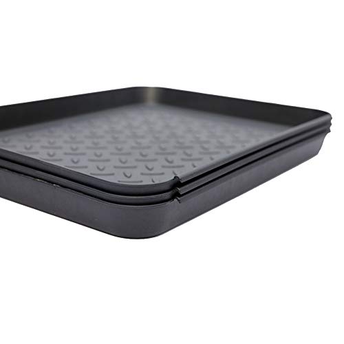 Lumpur Boots Storage Trays, 3pcs Multi-Purpose Boot Tray for Rain Boots, Non-Slip Water Resistant Shoe Plate, Garden Tools Storage Trays, for Ind