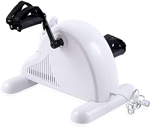 LUNEZY Electric Pedal Exerciser Portable Mini Exercise Bike Rehabilitation Machine Hand Arm Knee Leg Exercise Peddling Machine (Color : B) (B)