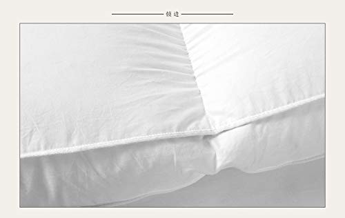 matress topper small double (122X190cm) Micro Fibre Box Sticthed 5cm Thick Supersoft Heavy Fill Hotel Quality Microlite Elasticated Corner Straps