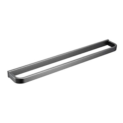 HIGOH Towel Racks,Towel Holder Towel Rail for Bathroom, Nordic Hand Towel Holder, Towel Single Rod, Bathroom Hardware