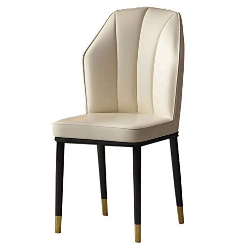 dining chair Kitchen Dining Room Furniture Chairs Dining Chair PU Leather High Back Cushion Soft Seat Study Lounge Chair Restaurant Hotel Compute