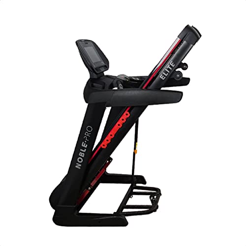 NoblePro - Elite E8i Treadmill - High Performance Treadmills For Home - Gym Equipment For Home - Running Machine With Bluetooth Connection - Blac