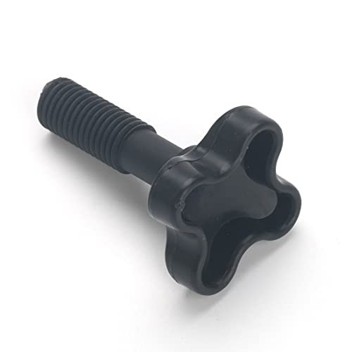 MDYNI 2 Pieces M12 PlasticFixing Screw Knob Canopies Garden Swing Plastic Fittings to attach canopy frame to swing frame