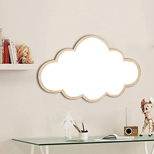 MOUMOUTEN Kids Room Mirror, Nordic Acrylic Decorative Mirror, Art Home Crafts Nursery Decoration Shatterproof Mirror Suitable for Children Bedroo