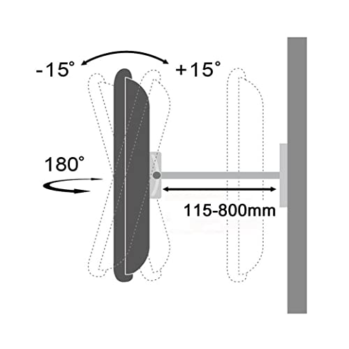 Intec brackets - Long Reaching Heavy Duty Cantilever TV Wall Mount Bracket- 800MM Reach perfect for TV’s 40” – 60” – Extra Strong Design rated at