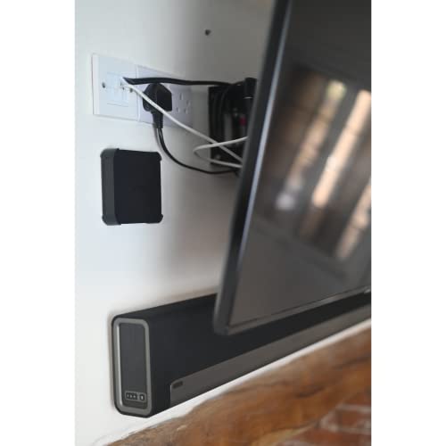 Q-View Sky Stream Puck Wall Mount Clip - Sky Puck Wall Mount Bracket - Made in the UK