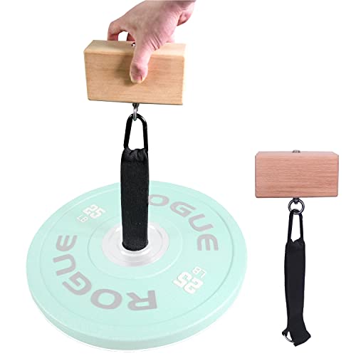 Lights Mountain Wooden Pinch Block Grip Hand Grip Workout Climbing Power Grips Forearm Finger Exerciser Strength Training Strengthener Equipment