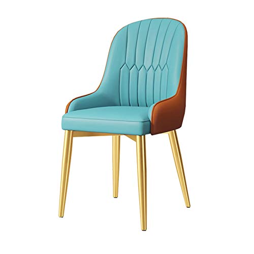 dining chair Kitchen Dining Room Furniture Chairs Modern PU Leather Design Dining Chair Soft Padded Seat Office Lounge Chair Reception Chair (Col