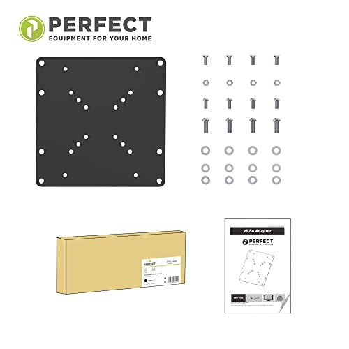 Perfect Universal VESA Adaptor VESA 50 x 50 to 200 x 200 1 Piece Black