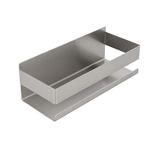 QUANJJ Kitchen And Bathroom Shelf Rack Towel Rail Stainless Steel Free Perforation Wall-mounted Anti-rust And Easy To Decor