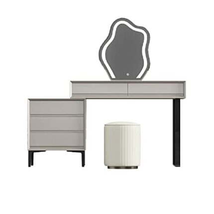 JJZXD Dressing Table Telescopic Sideboard Small Household Dressing Table