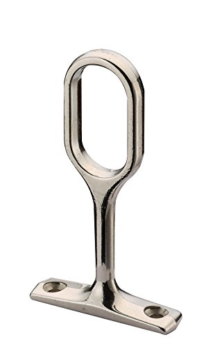 William Hopkins 03361 Chrome Plated Centre Diecast Socket for Oval Tube, 30 x 15 mm