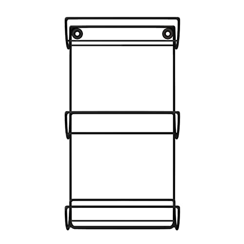 JOIN IRON Wall Towel Rack for Rolled Towels, Bathroom Towel Storage, Metal Bath Towel Holder for Folded Large Towel Washcloths