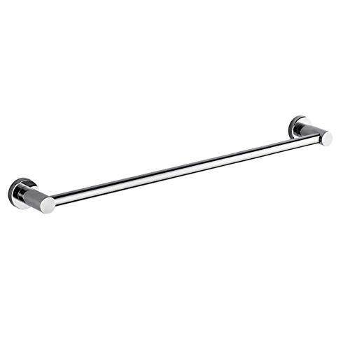 HIGOH Towel Rack Simple Shelf,Single Rod Stainless Steel Polished Finish Wall Mount Towel Hanger for Bathroom Kitchen/s/60Cm