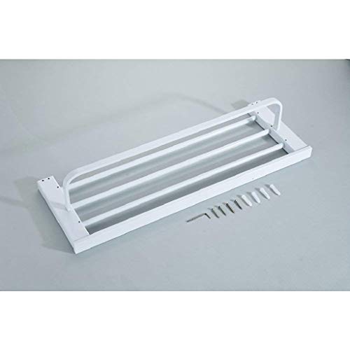 N/A Stainless Steel Towel Rack-Bath Towel Bar, Stainless Steel Towel Rack for Bathroom, Towel Holder Brushed Wall Mount