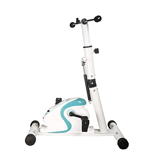 LUNEZY Electronic Physical Therapy Rehab Bike Trainer Exerciser Cycle Arm Leg Pedal Exerciser Bike Health Recovery Pedal Exerciser with Remote Co