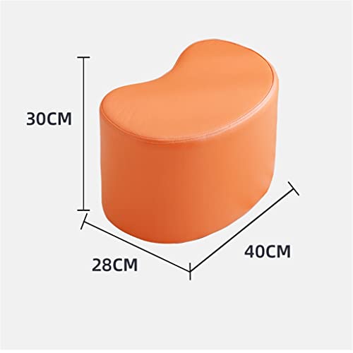 LUKEO Small Bench, Living Room, Coffee Table, Sofa, Technology Cloth, Seat (Color : A, Size : Talla �nica)