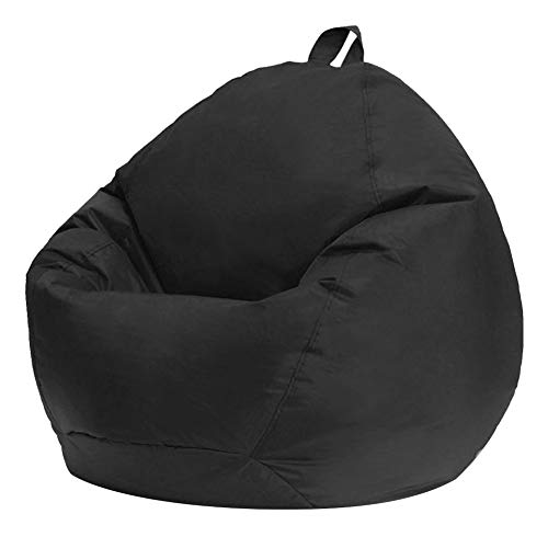 MOVKZACV Bean Bag Chair Cover Only Without Filling,Gamer Recliner Cover - 70x 80cm(28 * 32inch), Washable Oxford fabric, Sturdy Zipper Beanbag Ca